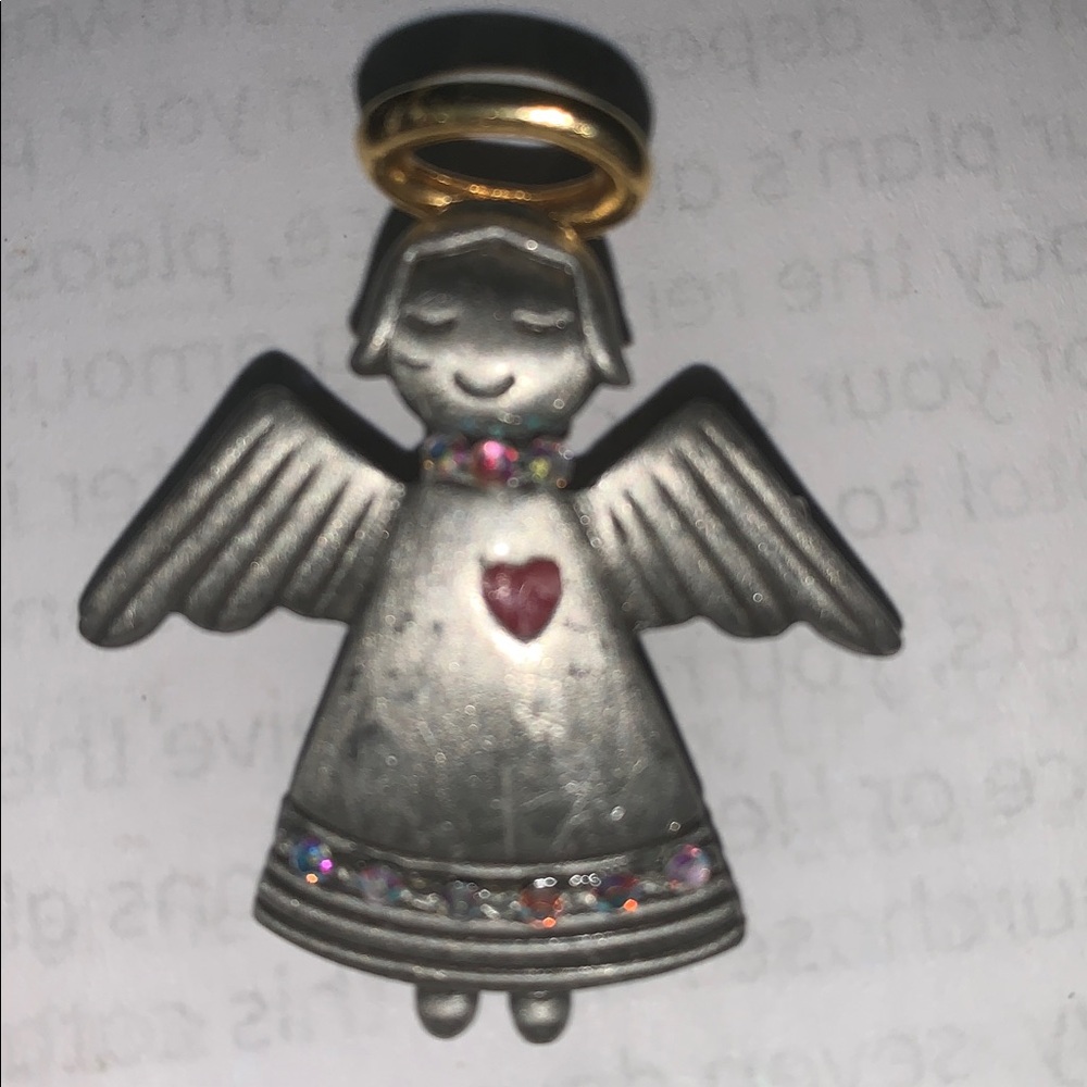 2 vintage jj angel brooch bundle - Picture 4 of 6